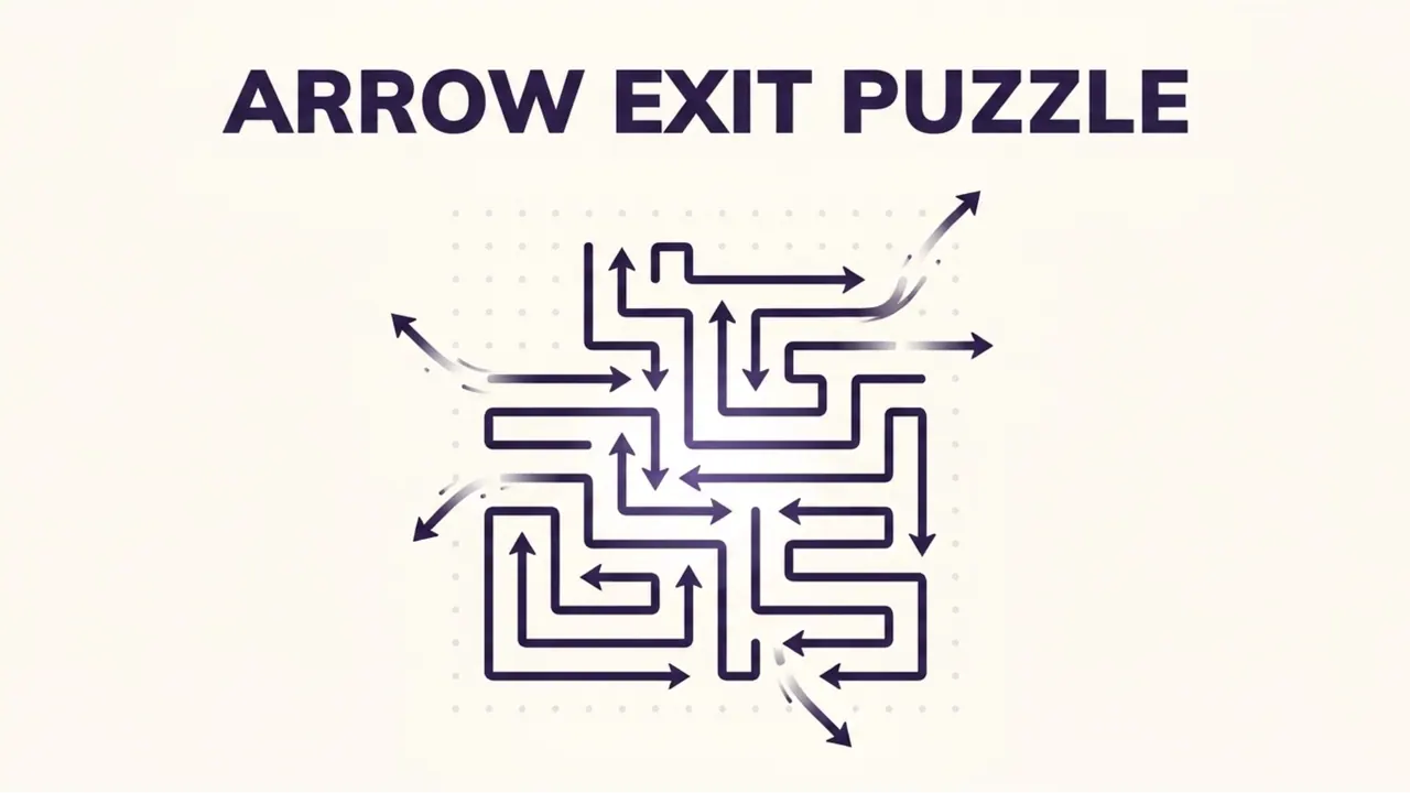 Arrow Exit Puzzle gameplay