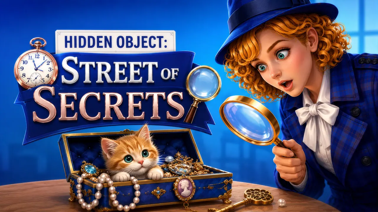 Hidden Object: Street Of Secrets, illustrating How to Get Better at Hidden Object Games