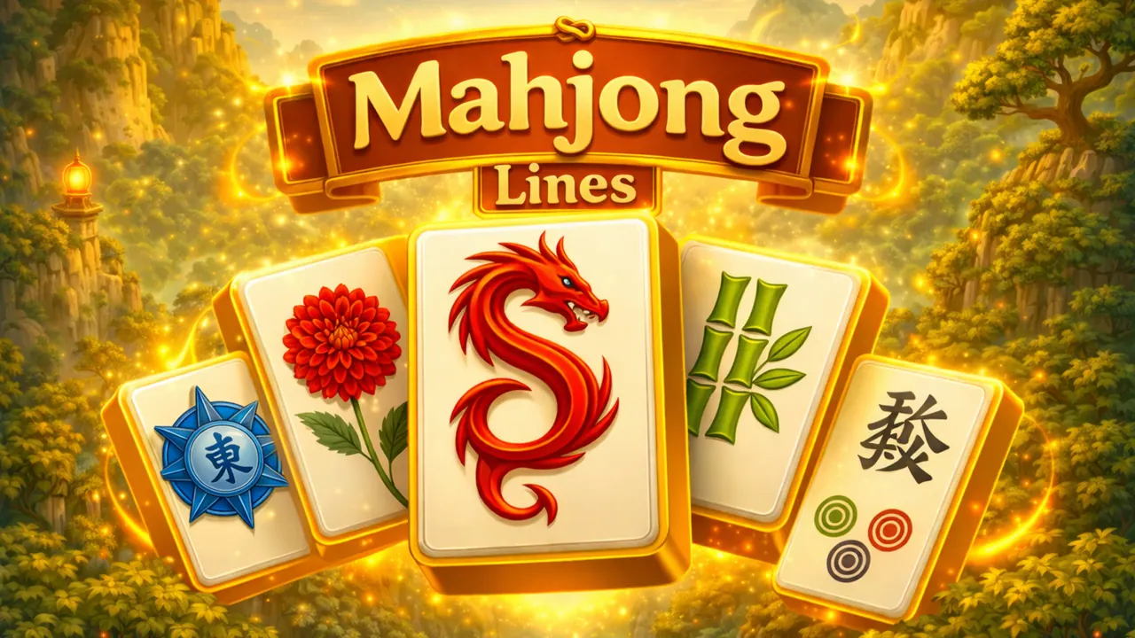 Mahjong Lines gameplay